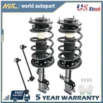 4PC Front Complete Strut Assembly & Sway Bar Link Kits For 03-08 Toyota Corolla. Fixed Price $125.99.