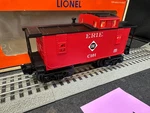 Lionel Erie Square Window Illuminated Caboose O-scale 6-26593 W/ Box. Fixed Price $17.99.