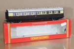 Hornby R456 Gwr Chocolate Cream Collett Composite Coach 6024 Oj. Fixed Price $35.09.