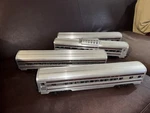 Lionel 6-25450 Pennsylvania Railroad 18 Inch Aluminum Passenger Cars (pack Of 4). Fixed Price $174.99.
