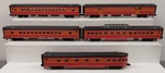 Mth 20-6523 Southern Pacific 70' Streamlined Passenger Car Set Ex. Fixed Price $373.44.