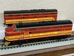 Maine Central Emd F3A/B Locos - Factory Dc/dcc Quantum Sound Ho Scale New Oop. Fixed Price $659.95.