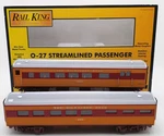 Mth 30-6091 Milwaukee Railking Streamlined Combo/diner Set Ex/box. Fixed Price $70.39.