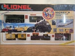 Lionel 6-11721 Mickey's World Tour Train Set New & Sealed. Fixed Price $185.00.