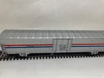 Walthers Ho Scale Amtrack 60' Material Handling Car Phase Iii Paint Sche. Fixed Price $36.00.
