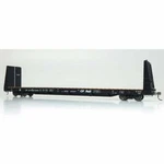 Rapido Ho Scale Canadian Pacific Rail Black Marine Industries Bulkhead Flatcar (. Fixed Price $285.99.