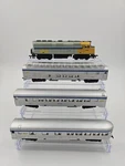 Ho Scale Walthers Life Like 1985 Via Canadian Complete Train. Fixed Price $200.00.