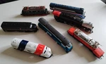 Lot 7 Locomotives Ho. Fixed Price $213.04.