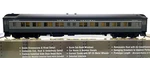 Ho Walthers 932-10407 Pullman Heavyweight 6-3 (plan #3523C) New York Central Nyc. Fixed Price $89.99.