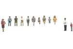 Atlas Scale New Premier Madison Heavyweight Passenger Car Figure Set #2. Fixed Price $36.24.