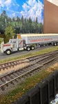 #12779 Lionelville Grain Company Tractor And Trailer - 1990 No Box. Fixed Price $14.99.