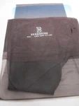 Pr Vintage Berkshire Rht Micro Mesh Sheer Nylon Stockings 10 1/2 Long Black. Fixed Price $24.99.