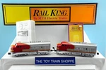 Mth Rail King 30-2131-1 Sf Santa Fe Emd F3 Diesel Aa Set W Protosound. Tested.. Fixed Price $324.98.