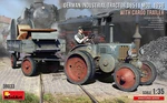 German Industrial Tractor D8511 Mod. 1936 W/ Cargo Trailer 1:35 Plastic Kit. Fixed Price $58.30.