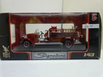 Signature Series #43005, 1932 Buffalo Type 50 Fire Engine 1/43 Die Cast. Fixed Price $19.99.