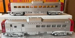 Rail King Mth 30-2145-1 O Gauge Santa Fe Rdc Budd Car Set W/PS1 Nib. Fixed Price $224.99.