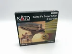 Kato Santa Fe Super Chief 4 Car Passenger Set Train 106-6001. Fixed Price $195.00.