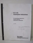 Micro Motion Ul-d-is Installation Instructions 3500TIA03BLUED22 Rare. Fixed Price $10.00.