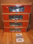 Vintage Scale Lionel Southern Heavyweight 4-PACK 6-15588. Fixed Price $399.99.