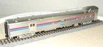 Walthers Ho 920-13342 85' Budd Baggage Dorm Transition Car Amtrak Ph W/lights. Fixed Price $150.00.