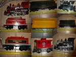 Scale Passenger Cars, Freight Engines, & Tenders Buyers Choice.. Fixed Price $45.00.