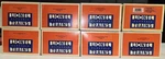 Lionel 6-7220 Thru 6-7225, 6-19129 Illinois Central Aluminum Passenger Set. Fixed Price $550.00.