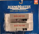 Walthers Scenemaster Ho Scale 32' Trailers Cb&q 9492358. Fixed Price $34.99.