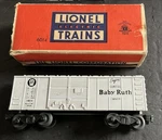 Lionel 6014 Baby Ruth Box Car W/ Original O/27 Gauge. Fixed Price $39.99.