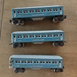 Vintage Prewar Lionel O/O27 Pullman Set Of Passenger Cars #1630-2, #1631. Fixed Price $110.00.