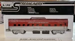 K Line Pennsylvania Golden State Lighted Passenger Car - Imperial Terrace Nib. Fixed Price $20.88.