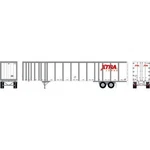 Athearn Ho Scale 53' Wabash Plate Trailer Xtra #471455 - 72820. Fixed Price $35.95.