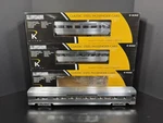 K-line K-4670C New York Central Nyc 21" Aluminum Passenger 3-CAR Set Lnib. Fixed Price $595.00.