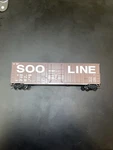 Fox Valley Scale Soo Line #18748 50 7-POST Plug-door Box Car 282-81793 Dashed. Fixed Price $11.99.