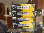 K-line K4630 Santa Fe 21 Aluminum Scale Passenger Cars Set Of W/ Boxes. Fixed Price $950.00.
