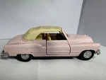 1:36 Scale 1950 Pink Buick Roadmaster Convertible Diecast Model Car - China 8804. Fixed Price $13.00.