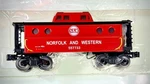 Williams By Bachmann Gauge Norfolk & Western Red Caboose 304F 3-RAIL Ln. Fixed Price $54.95.
