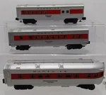 Lionel Assorted Gauge Santa Fe Passenger Cars: 6-16055, 6-16059, & 6-16060 3. Fixed Price $94.38.