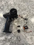 Losi Micro-t & Micro-b Transmitter Receiver Spektrum SPMXSE2825RX + Motorbatt. Fixed Price $52.00.