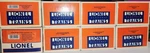 Lionel 15 Inch Aluminum Union Pacific Painted Passenger 8-CAR Set. Fixed Price $500.00.