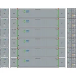 Athearn Ho 53' Cimc Container Cofc Logistics #1 6 ATH28527. Fixed Price $89.99.