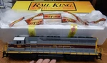 Mth Rail King 30-20293-1 Erie Lackawanna SD-45 Diesel Used Little Box Proto. Fixed Price $350.00.