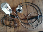 Schott FS236B + American Optical II-80 Unknown Fiber Light Lens In Hard Case. Fixed Price $350.00.