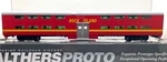 Ho Walthers Proto 920-15502 85' P-s Bi-level Commuter Coach Rock Island Red. Fixed Price $139.99.