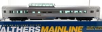 Ho Walthers Mainline 910-30412 85' Budd Dome Coach Painted Unlettered. Fixed Price $39.99.