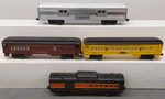 Lionel & Weaver Assorted Passenger Cars 4. Fixed Price $56.39.