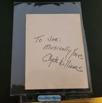 Jazz Autograph Clyde Williams Drummer Legend Signed Album Page Fantastic. Fixed Price $124.94.