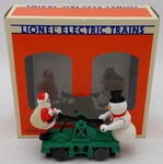Lionel 6-18422 Gauge Christmas Santa & Snowman Handcar Ex/box. Fixed Price $33.59.