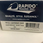 Rapido 100153 Lightweight Coach Ontario Northland #834 New In Box. Fixed Price $323.10.