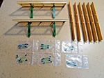 Hornby: R471 Platform Fencing X6, R466 Straight Canopy X2, R477 Station Names. Fixed Price $40.00.