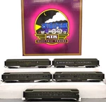 Mth 20-4049 Santa Fe Madison 70' Passenger Car (set Of 5)/BOX. Fixed Price $242.49.